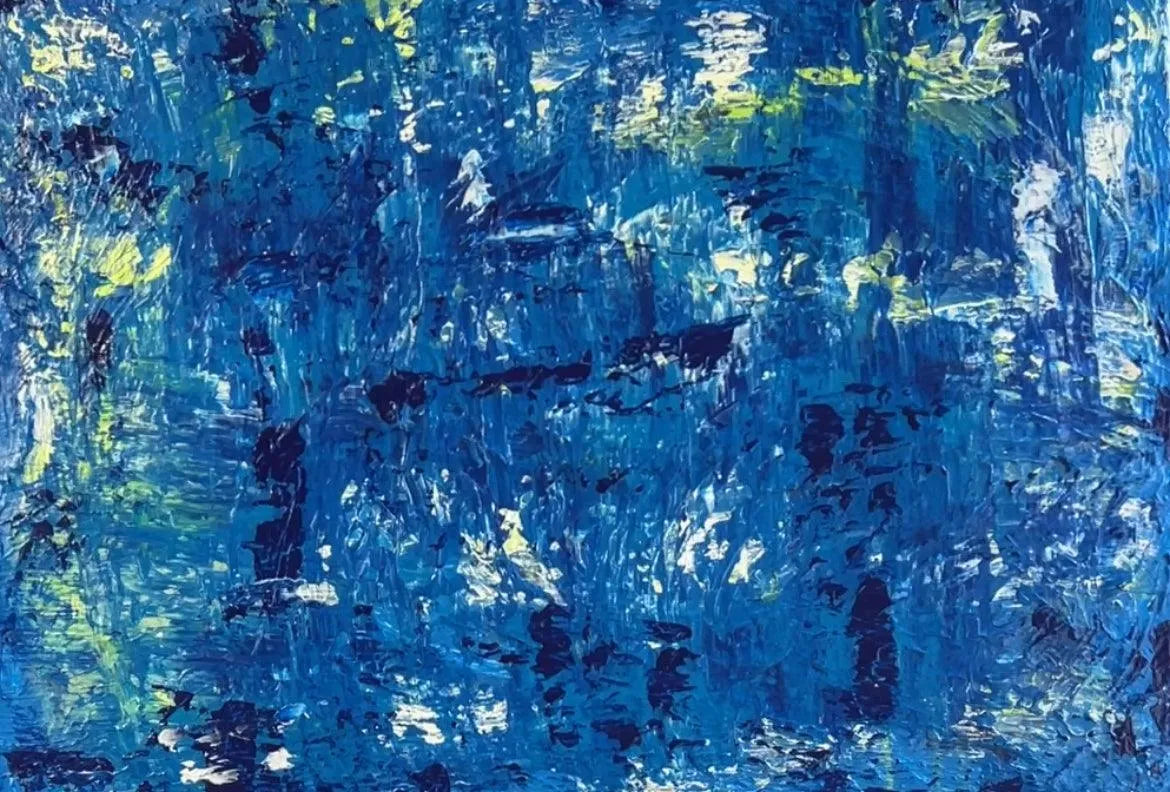 ‘All The Blues’ - Annette Aspen Art