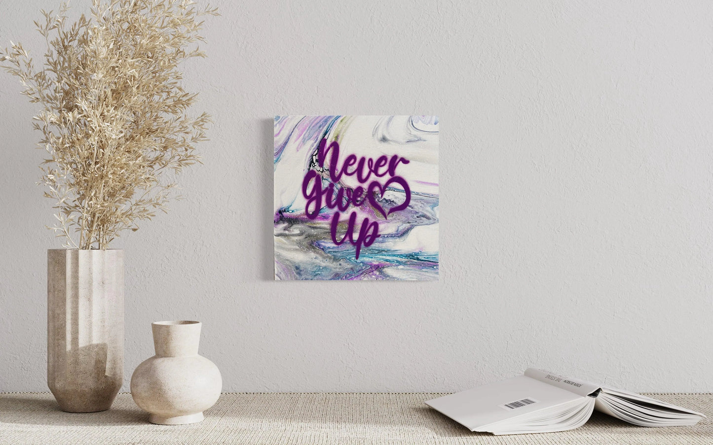 'Never Give Up' - Annette Aspen Art